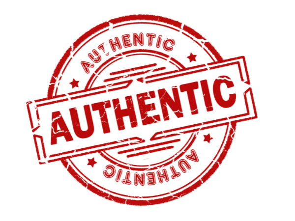 Seal of authenticity