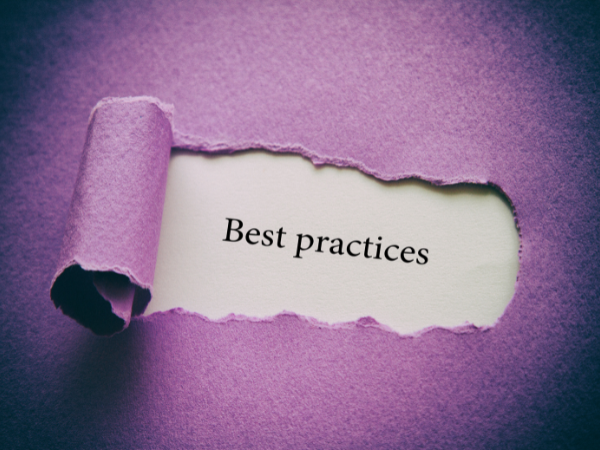 Best practices