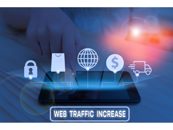 Web traffic increase